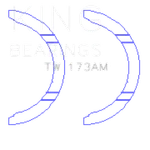 King Engine Bearings Tw173am Thrust Washer Set For 4g63/4g64. Fixed Price $27.49.