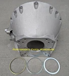 Small Block Mopar Aluminum Bellhousing; A833 4-speed & Tremec Tkx Tko 5-speed. Fixed Price $449.95.