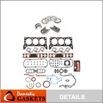 Engine Re-ring Kit Fit 97-98 Ford Cougar Mustang Mercury 3.8l Ohv. Fixed Price $249.28.