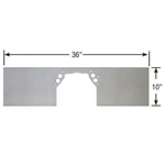 Competition Engineering C4009 Front Motor Plate For Chrysler 383-440 426 New. Fixed Price $224.08.