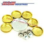 New Brass Block Freeze Plug Set Fits Ford 351c 351m 400 Engines Deep Style. Fixed Price $27.23.