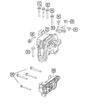 Genuine Mopar Hex Head Bolt & Washer 6512373aa. Fixed Price $3.81.