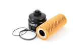 Assembled By Ecs - Billet Aluminum Oil Filter Housing Hook-up Audi 3.0t &. Fixed Price $140.44.