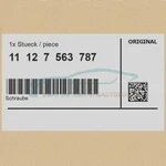 Genuine Bmw 11127563787 - Bolt 60x22 1 Series 3 5 X3. Fixed Price $29.84.