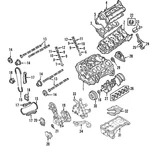 Genuine Nissan Cylinder Block 11000-zv00a. Fixed Price $1440.98.