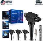 Mazda & Toyota 4-pack Uf656 Ignition Coil Spark Plug Set With Magnetic Tool. Fixed Price $124.99.
