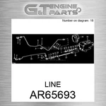 Ar65693 Line Fits John Deere (surplus Open Box). Fixed Price $51.56.