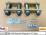 Silent Block Type Shackle Kit For Willys Jeep Cj3b M38a1 Cj5 1957-75 #. Fixed Price $48.31.
