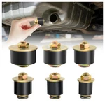 6pcs Rubber Freeze Plugs 3/4" 7/8" 1" 1-1/8" 1.56*1.56*1.42 Inch, Black. Fixed Price $18.57.