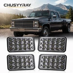 4x6" Inch Led Headlights Hi/lo Beam For Chevy Pickup 1981-1987 C10 K10 Blazer. Fixed Price $69.99.