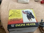 New Old-stock, Zero Start 860-1460 Freeze Plug Heater 600w, 120v No Cord. Fixed Price $20.00.
