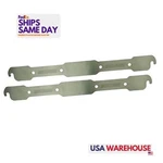Moroso 25166, Two Storage Block Off Exh. Plates - Bbm 361-440 Aluminum Performan. Fixed Price $41.52.