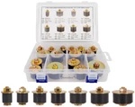 Dsnaduo 16pcs 7 Sizes Automotive Expandable Freeze Plugs Kit,rubber Black. Fixed Price $37.89.
