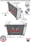 Rn Champion 2 Row Radiator For 1967-1969 Pontiac Firebird Trans Am Small Block. Fixed Price $261.20.