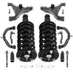 Front Strut W/ Coil Spring + Upper Lower Control Arms For Nissan Titan 2004-2015. Fixed Price $315.29.