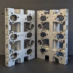 Early Porsche 901 911 Centerlube Camshaft Towers Housings. Fixed Price $10000.00.