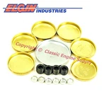 New Ep110br Elgin Brass Freeze Plug Set Ford Bb 330 352 360 361 390 391 427 428. Fixed Price $26.12.