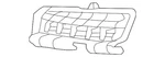 Genuine Jaguar Outer Grille T2h11356. Fixed Price $183.48.
