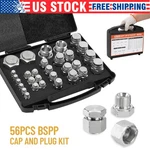 56 Pcs Bspp Hydraulic Cap And Plug Kit With Precision Threading Galvanized Steel. Fixed Price $56.99.