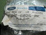 Nos Ford F3hz-6026-ak Engine Expansion Plugs Heavy Truck Ih. Fixed Price $99.99.
