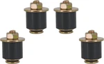 4 Pcs Neoprene Expansion Plug 7/8" (fit: To 1"), Black. Fixed Price $10.37.