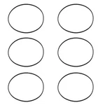 Elring Six-piece Engine Cylinder Liner O-ring Set For Porsche 911. Fixed Price $40.95.