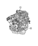 Genuine Mopar Long Block Engine Kit Remanufactured R8259591ab. Fixed Price $5315.00.