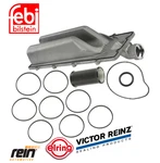 Coolant Valley Pan Return Pipe Intake & Water Pump Gaskets Oes For Bmw V8 4.8i. Fixed Price $196.52.