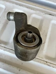 4.6 Ford Mustang Cobra Svt Oil Filter Adapter Housing F6ze-6884, F6ze-6a642-ag. Fixed Price $125.00.