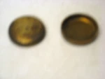 Two Brass Shallow Cup 1-1/8" Freeze, Expansion Plugs, Usa, Service Supply. Fixed Price $13.85.