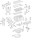 Genuine Nissan Cylinder Block 11000-3ky1c. Fixed Price $1018.00.
