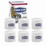 Purolator 6pc Engine Oil Filter For 2001-2003 Isuzu Rodeo Sport 3.2 V6 Gnjsg. Fixed Price $48.21.