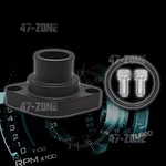 For Chevy Small Block Big Aluminum Straight Water Neck - Black. Fixed Price $25.27.