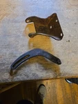 1969-70 Mustang Fairlane Torino Ranchero Orig 6-cyl Alternator Brackets Ford Oem. Fixed Price $60.00.