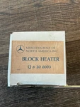 Q6200003 Mercedes Engine Block Heater. Fixed Price $175.00.