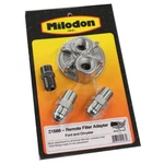 Milodon 21566 Adapter, Oil Filter Bypass, Bolt-on, Chrysler, Ford, Aluminum. Fixed Price $69.95.