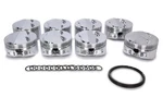 Je Pistons 213110 Sbc Domed Piston Set 4 135 Bore 2 5cc. Fixed Price $1086.79.