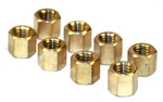 Empi 43-6051 Brass Exhaust Nuts, Set Of 8 Fits Vw Bug Bus. Fixed Price $16.95.