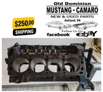 1971 Ford Mustang 302 Small Block Engine With Main Caps - 2 Bolt. Fixed Price $599.99.