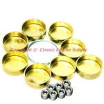 New Brass Freeze Plug Kit Fits 1966-1990 Chevy Bb 454 427 402 396 366 Engines. Fixed Price $32.82.