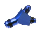Redhorse Performance 6an Single Inlet To Dual Outlet - Blue- 930-06-06-1. Fixed Price $30.99.
