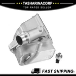 1 Set Engine Oil Cooler Filter Housing With Sensors Fit For Bmw 128i 11428642289. Fixed Price $75.04.