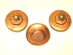 Three (3) Copper Expansion Plugs, 1-3/4" (44.5mm), Dorman # Dc-11. Fixed Price $36.60.