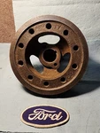 1958 Ford 292 Crank Harmonic Balancer Ecg-6316-d1 For Repair Needs Sleeve Kit. Fixed Price $100.00.