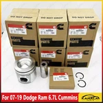 6* Piston & Rings Kit Std 107mm 4955520 For 07-19 Dodge Ram 6.7l Cummins. Fixed Price $395.59.