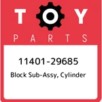 11401-29685 Toyota Block Sub-assy, Cylinder 1140129685, New Genuine Oem Part. Fixed Price $3166.74.