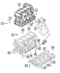 Genuine Mopar Bushing 68188137aa. Fixed Price $10.22.