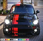 Stripe Kit Sticker Vinyl Decal For Mini Cooper S Hatch Side Mirror Cover Jcw F55. Fixed Price $66.99.