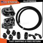 Oil Filter Relocation Kit For 2011-2023 Ford 5.0 / Adapters - Mustang Gt F150. Fixed Price $139.00.