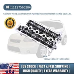 Engine Cylinder Head Assembly Fits 12-19 Hyundai Sonata Kia Soul 1.6l G4fd G4fj. Fixed Price $279.99.